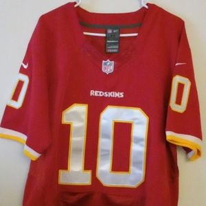 Redskins jersey size (large..44) Burgundy and yellow by Nike